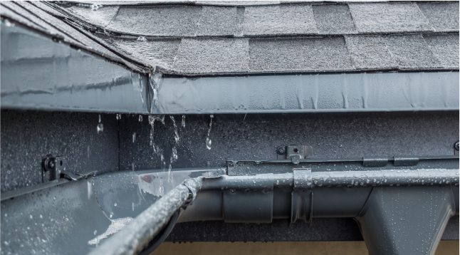 Residential Roofing Gutters